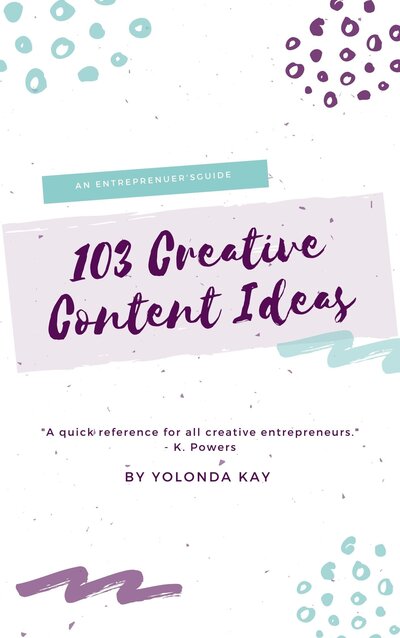 103 Creative Content Ideas Cover