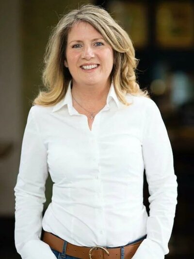 Julie Hayne, a receptionist at Skin by Dr. Caroline