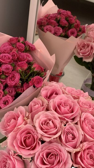 Bouquet of Pink Roses