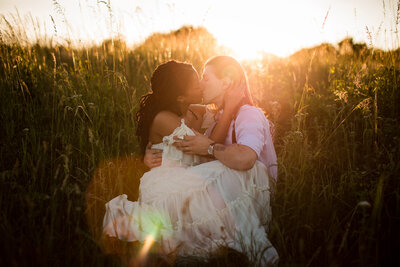 sunset elopement wedding photographer las vegas strip