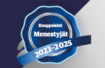 Kauppalehden myöntämä menestyjät 2023-2025 sertifikaatti