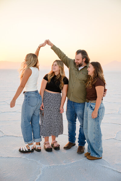 Utah family photographer lavender fields