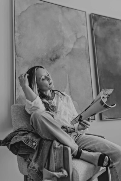 Jenn, part of the DWK Interiors design team—bringing detail, creativity, and warmth to every project she touches.