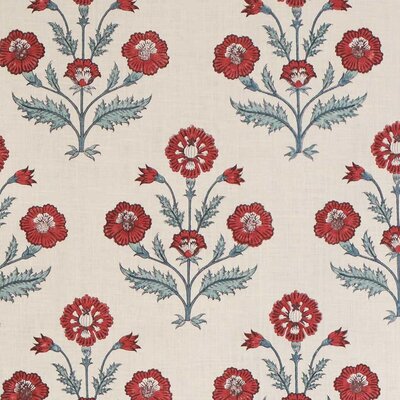 Pukka Print_INDIAN+POPPY-cardinal-cadet-2400x2400-detail