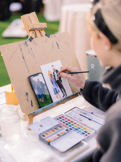 Live Artist - Jennie Lou Art- Texas