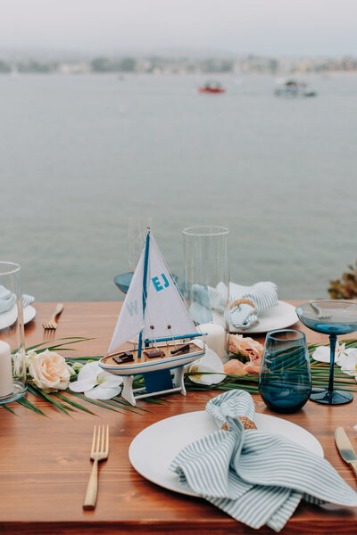 Nautical Themed Wedding Decor