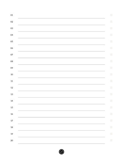Start Stop Change Digital Planner No 01 by Click 2 Plan Digital Planners-107