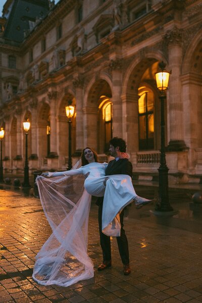 bride and groom captured by Tennessee wedding photographer