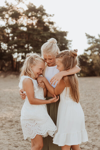 Gezinsshoot heide Limburg Jolien Leen Fotografie