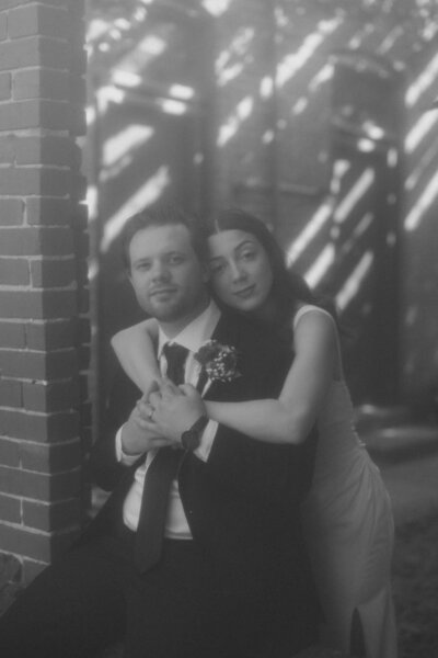 couple holding hands