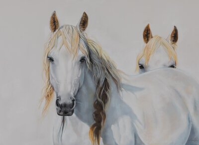 herd series -leader-Karen-Osborn-Extraordinary-Female-Equine-Artist-Paard-Verzameld-