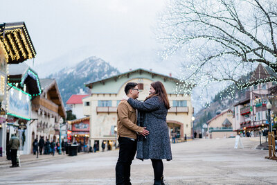 seattle engagement photos at  alki beach