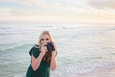 Ann Mangum at Pensacola Beach