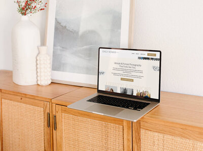 Romantic, clean website design that elevates brand professionalism and helps book more aligned, high-value photography clients.