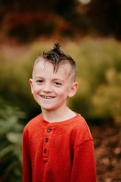 Homeschool student’s school portrait highlighting Shannon Kathleen Photography’s warm, authentic approach praised by parents for talent and kindness.