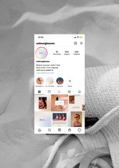 Instagram templates op maat bij jouw huisstijl - Instagram branding Canva templates