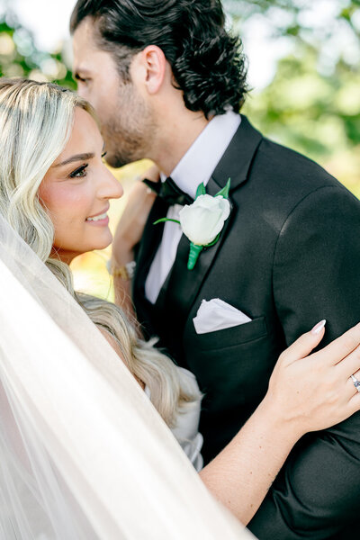 Black-tie country club wedding