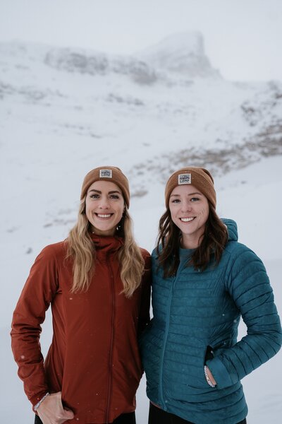 Banff elopement photography team
