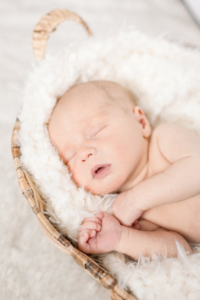 newborn baby sleeping