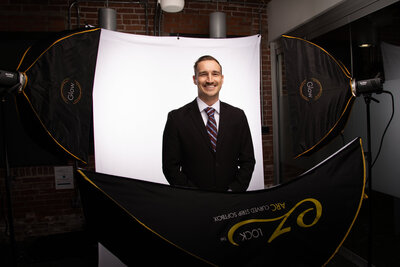 Headshot booth for Columbus OH photography