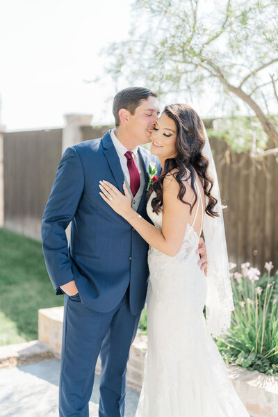 dallas wedding photographer captures photo of couple just married holding hands