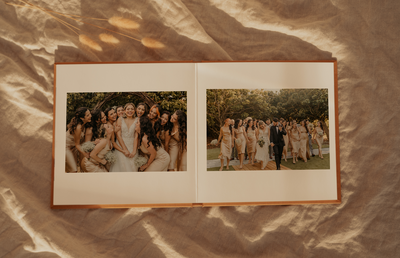 Wedding album for destination wedding captured through documentary wedding photography and Super 8 videography | Sush Digital Media