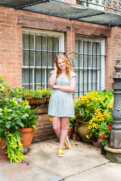 Savannah Georgia High School Senior Portrait