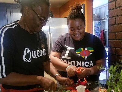 Healing Diets Jamaica Dominica students