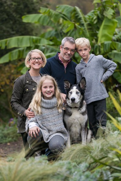 Maryland Family Portrait Photographer at Cylburn Arboretum