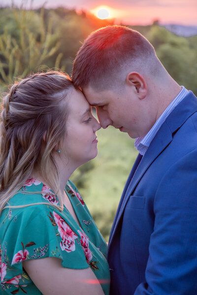 Engagement Photos at Chateau Morrisette