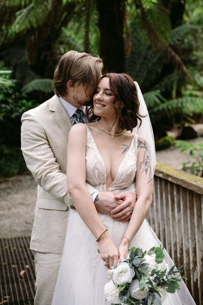 Lyrebird Falls wedding