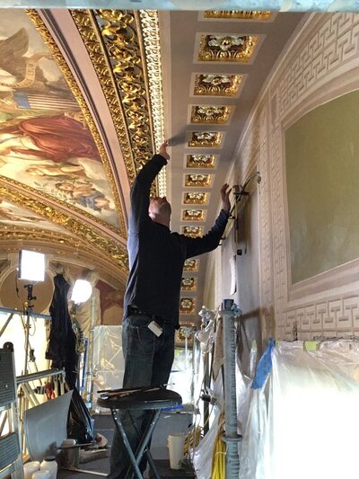 Charleston mural painter, mural painting near me, paint restoration services in Charleston