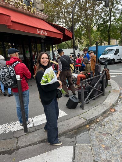 Lunch wine and lunch at Chateau La Coste
