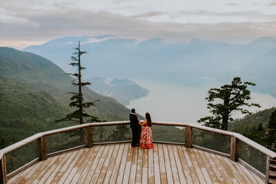 squamish sea to sky gondola engagement bc canada