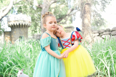 Princess Party Hair and Makeup