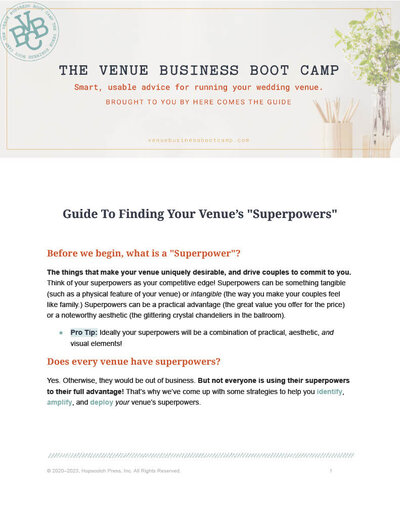 2023 VBBC – Guide To Superpowers