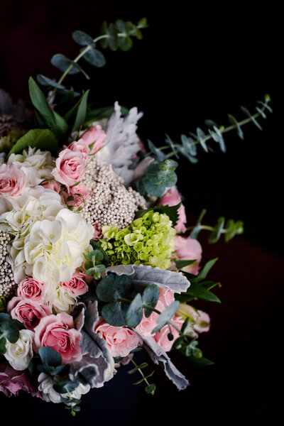 picture of flower bouquet from a wedding in New Jersey