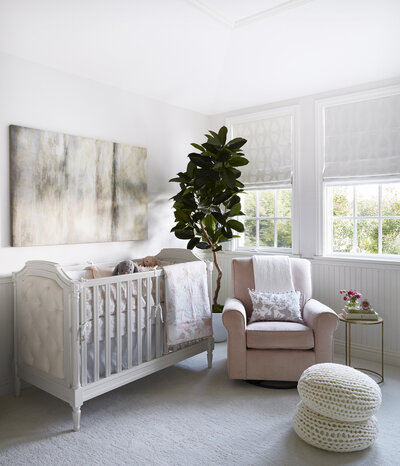 Bright Elegant Nursery Room