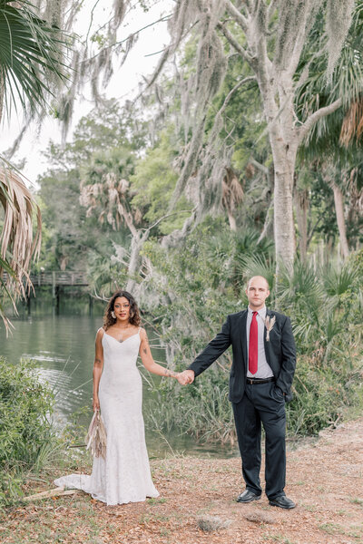 Fort Island Gulf Park in Crystal River is an excellent location for a private ceremony in Florida.