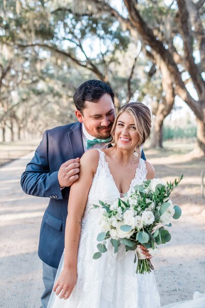 Hunter + Houston -  Elopement at Wormsloe in Savannah - The Savannah Elopement Package, Flowers by Ivory and Beau