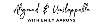 featured on aligned and unstoppable with emily aarons