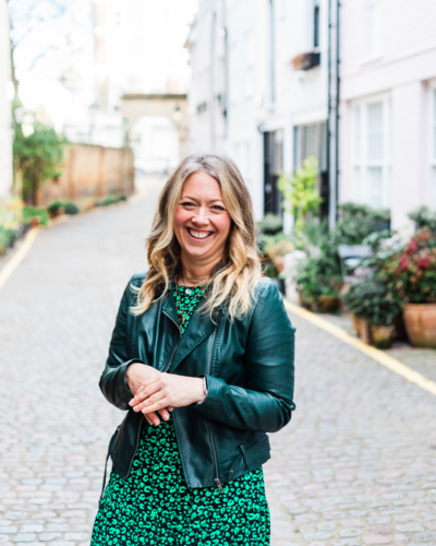Brand strategist smiling 