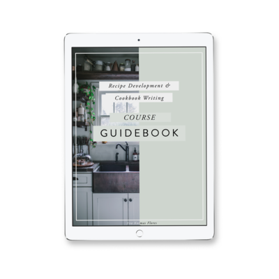 iPad Pro Mockup Recipe Course Guidebook