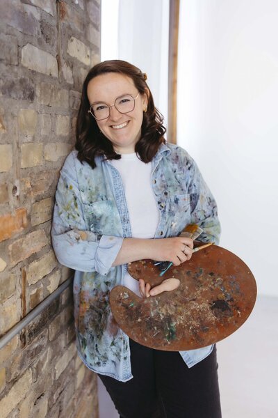 Korianne Stout Live Wedding Painter