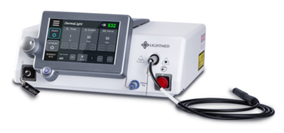 DermaLight KTP laser handpiece in vascular treatment