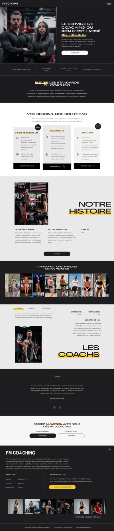 Nutritionist Website Design Montreal