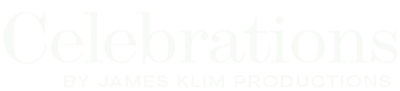 wedding videography by james klim jkp celebrations logo