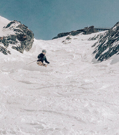 Picture of me skiing in Telluride
