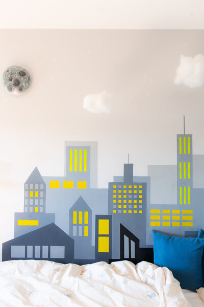 dětský pokojíček pro superhrdinu 