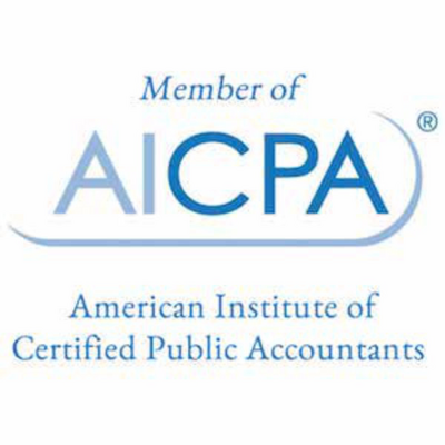Text-based logo with initials "AICPA"